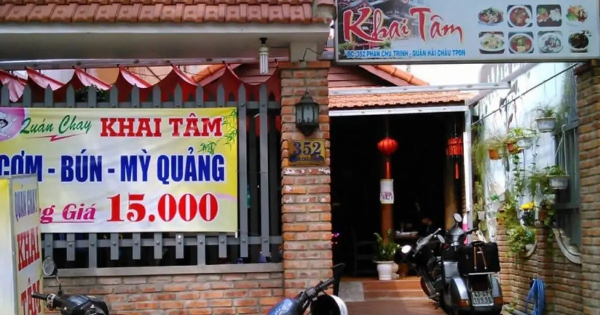 Quán chay Khai Tâm