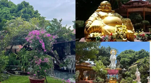 Khuôn viên chùa