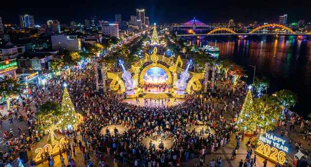 Đại lộ “Đà Nẵng - Chào năm mới 2026”